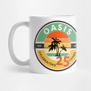 Oasis 25th Anniversary Logo (2) Mug